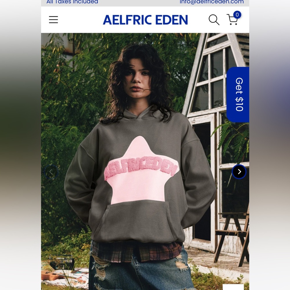 Aelfric Eden Brown Hoodie